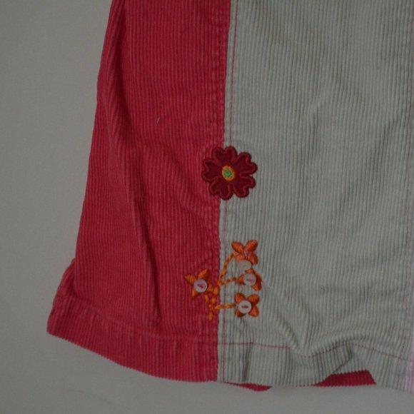 Lands End Girls 5 Pull On Fun Detail Pink Skort - Picture 3 of 7